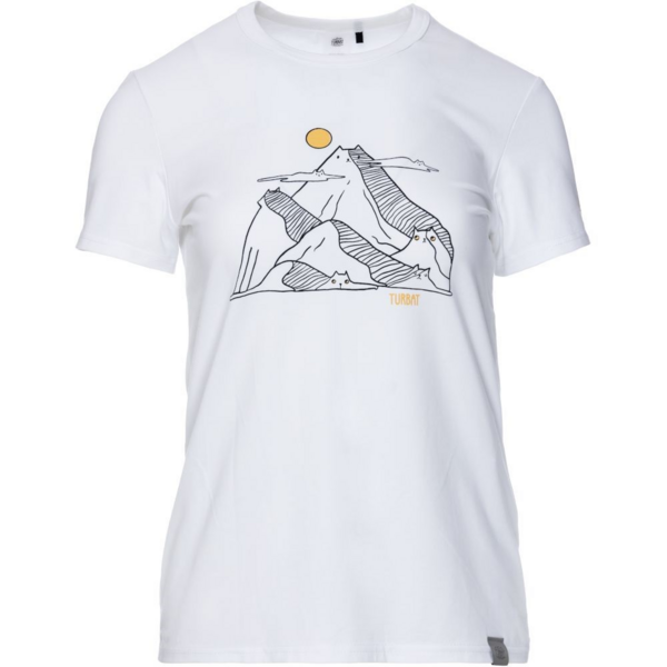 

Футболка женская Turbat Kotogora Wmn white XL белый
