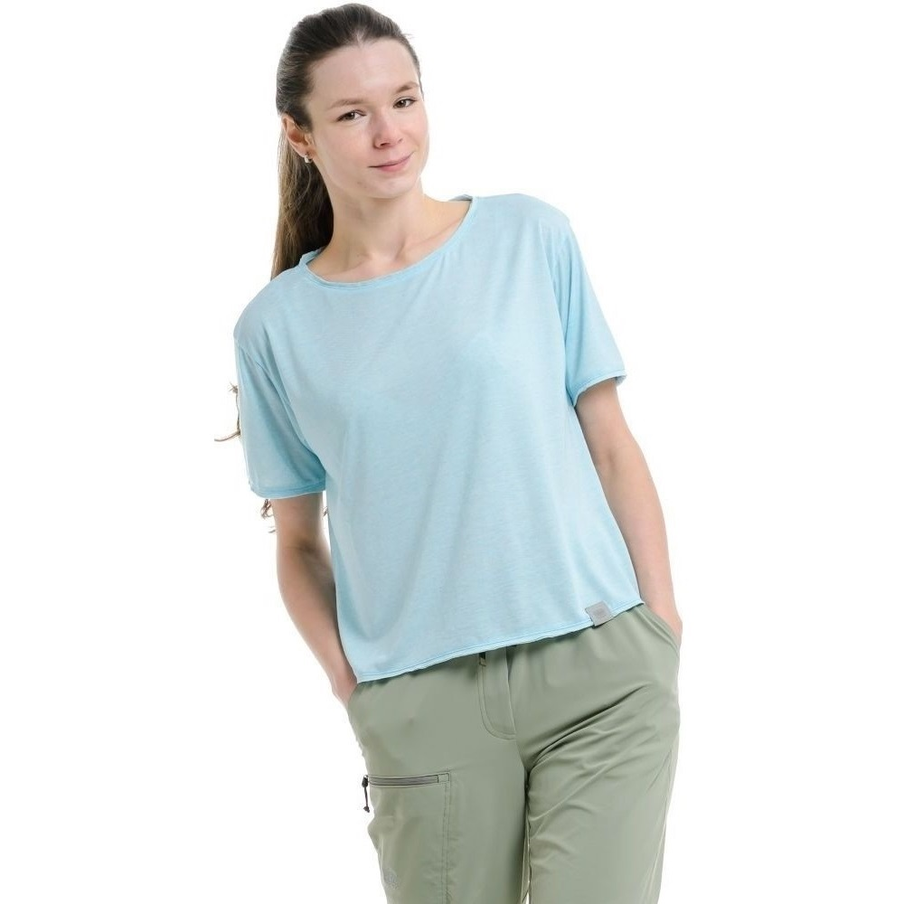 Жіноча футболка Turbat Jamaica Wmn pastel blue L блакитнийфото1
