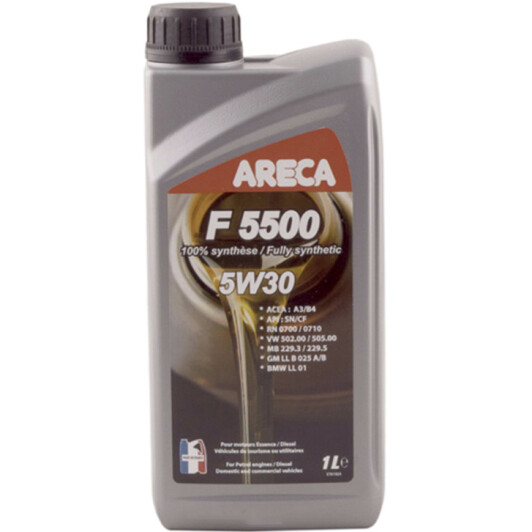 

Масло моторное Areca F5500 5W-30 1л (051551)