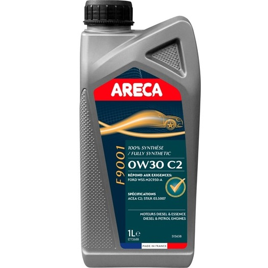 

Масло моторное Areca F9001 0W-30 1л (051563)