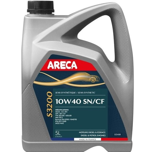 

Масло моторное Areca S3200 10W-40 5л (052243)