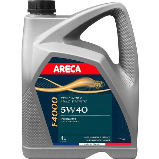 

Масло моторное Areca F4000 5W-40 4л (PF011229)