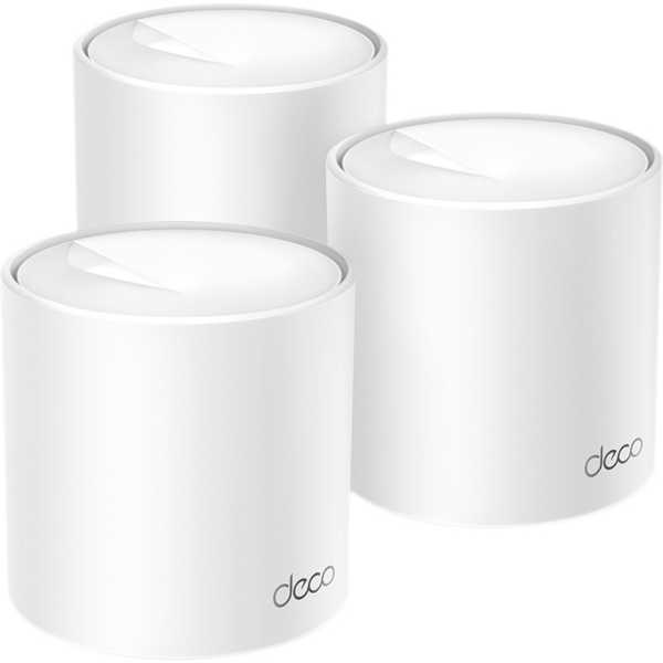 Акція на Система WiFi-Mesh TP-LINK Deco X10 AX1500 (DECO-X10-3-PACK) від MOYO