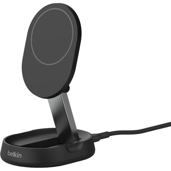 Зарядное устройство безпроводное Belkin Magnetic Stand QI2 15Вт, Black (WIA008BTBK)