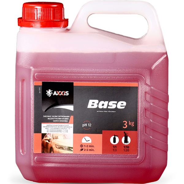 

Активная пена Axxis Base 3л (ax-1315) (48021337624)