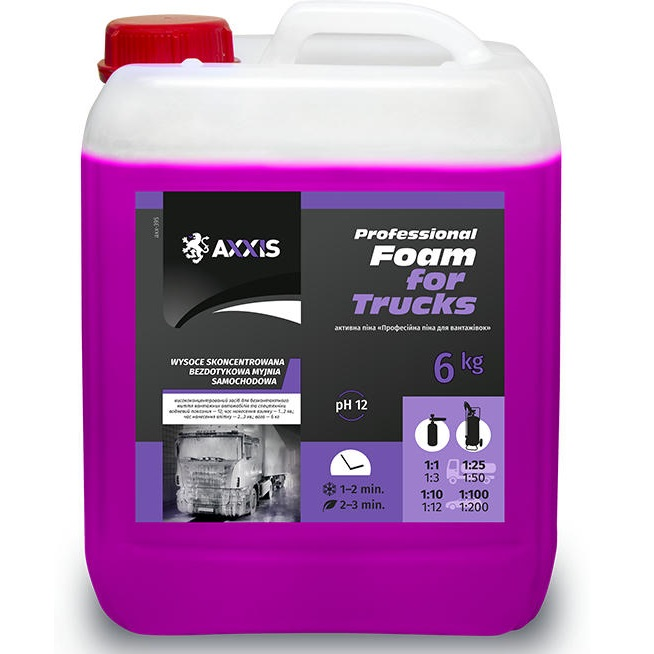 Активна піна Axxis Professional Foam for Trucks 5л (axx-395) (48021214983)фото