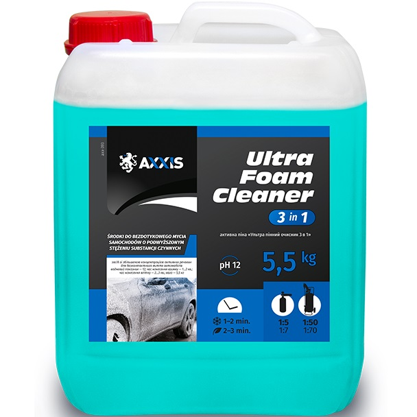 Активна піна Axxis Ultra Foam Cleaner 3in1 5л (axx-393) (48021214981)фото