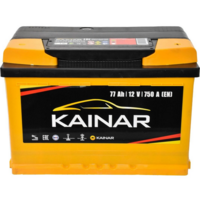 Акумулятор автомобільний Kainar 77Ah-12v, R, EN750 (077 261 120 ЖЧ) (52371441961)