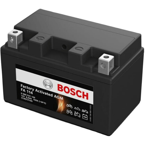 

Аккумулятор AGM Bosch 8.6Ah-12v (FA114), L, EN150 (0986FA1140) (52371436532)