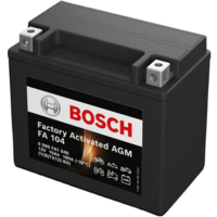 Аккумулятор AGM Bosch 10Ah-12v (FA104), L, EN180 (0986FA1040) (52371436695)