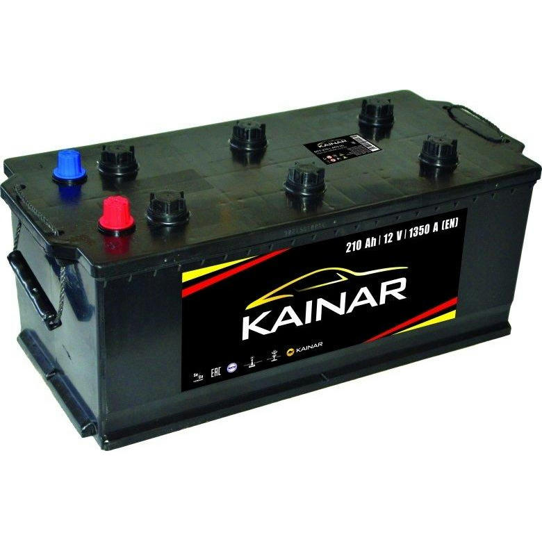 Аккумулятор автомобильный Kainar 210Ah-12v, L, EN1350 (210 121 4 120 ЧЧ) (52371308430)фото
