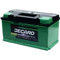 Аккумулятор автомобильный Decaro Master 100Ah-12v, L, EN800 (6СТ-100 А3 (1) M) (52371143792)
