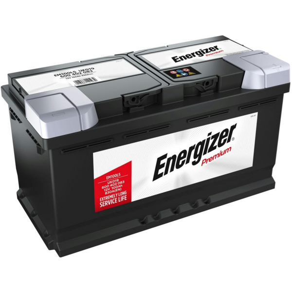 Акція на Аккумулятор автомобильный Energizer Premium 100Ah-12v, R, EN830 (600 402 083) (5237784113) від MOYO