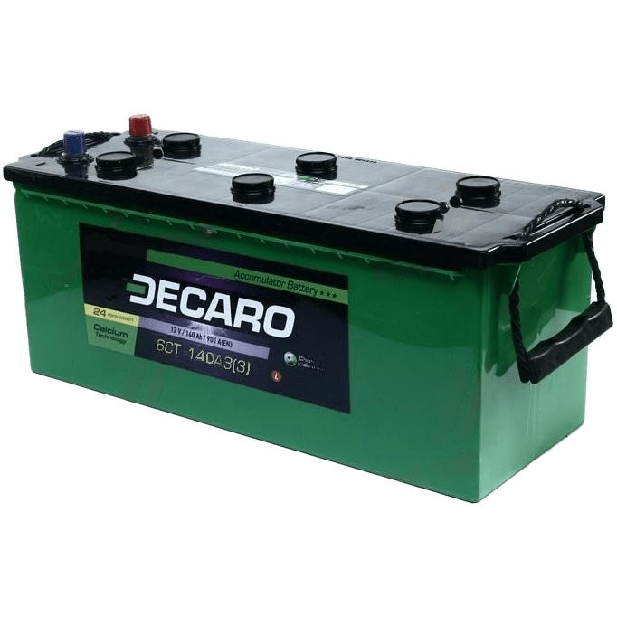 Автомобільний акумулятор Decaro Master 140Ah-12v, L, EN900 (6СТ-140 А3 (3) M) (52371143794)фото