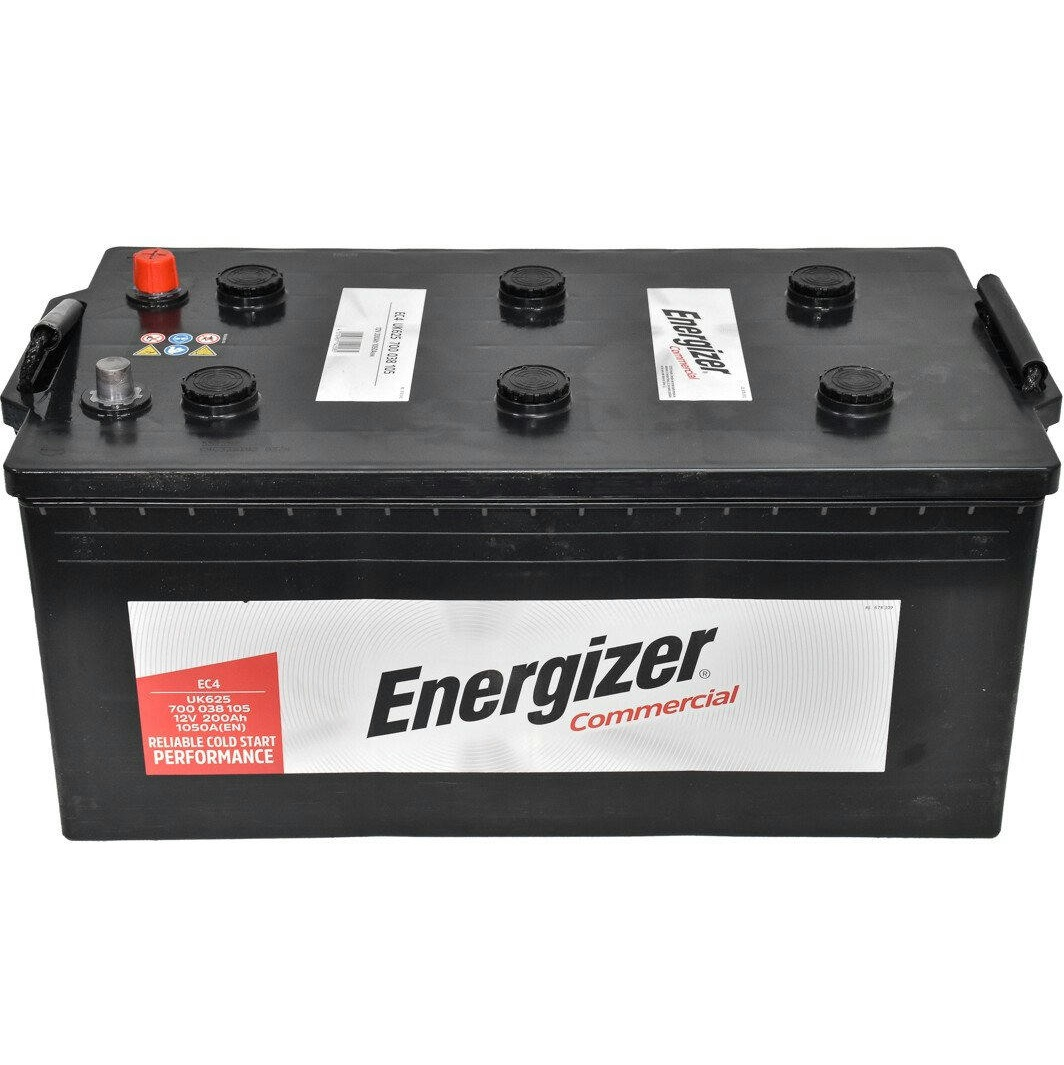Акумулятор автомобільний Energizer Commercial 200Ah-12v, R, EN1050 (700038105) (5237784144)фото