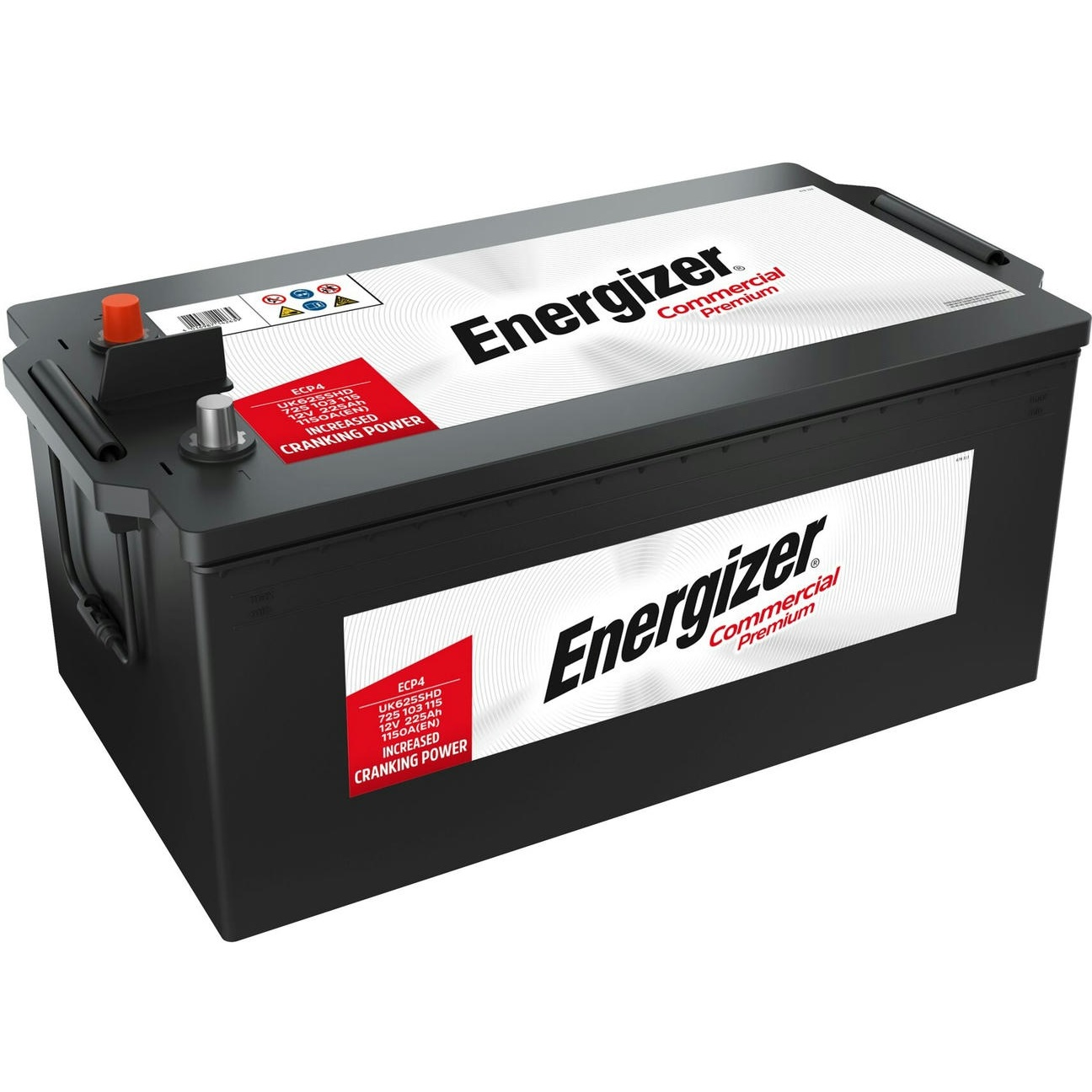 Акумулятор автомобільний Energizer CP 225Ah-12v, R, EN1150 (725 103 115) (5237784142)фото