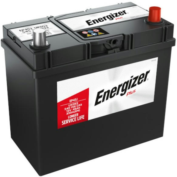 Акумулятор автомобільний Energizer Plus 45Ah-12v, R, EN330 (545 156 033) (5237784115)фото