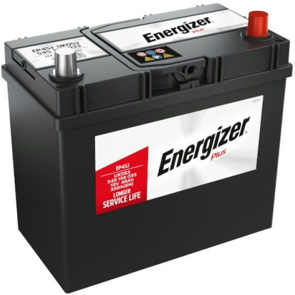 Акумулятор автомобільний Energizer Plus 45Ah-12v, R, EN330 (545 156 033) (5237784115)фото1