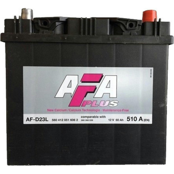 Акція на Аккумулятор автомобильный AFA 60Ah-12v, R, EN510 (560 412 051) (5237830528) від MOYO