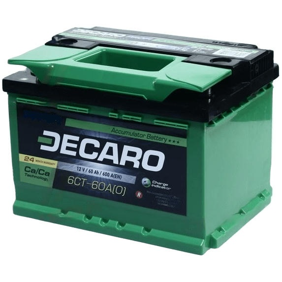 Автомобільний акумулятор Decaro Profi 60Ah-12v, R, EN600 (6СТ-60 АЗ (0) PRO) (52371146623)фото