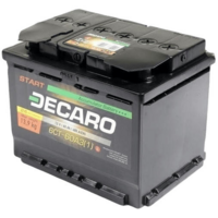 Автомобільний акумулятор Decaro Start 60Ah-12v, L, EN480 (6СТ-60 АЗ (1) S) (52371113860)