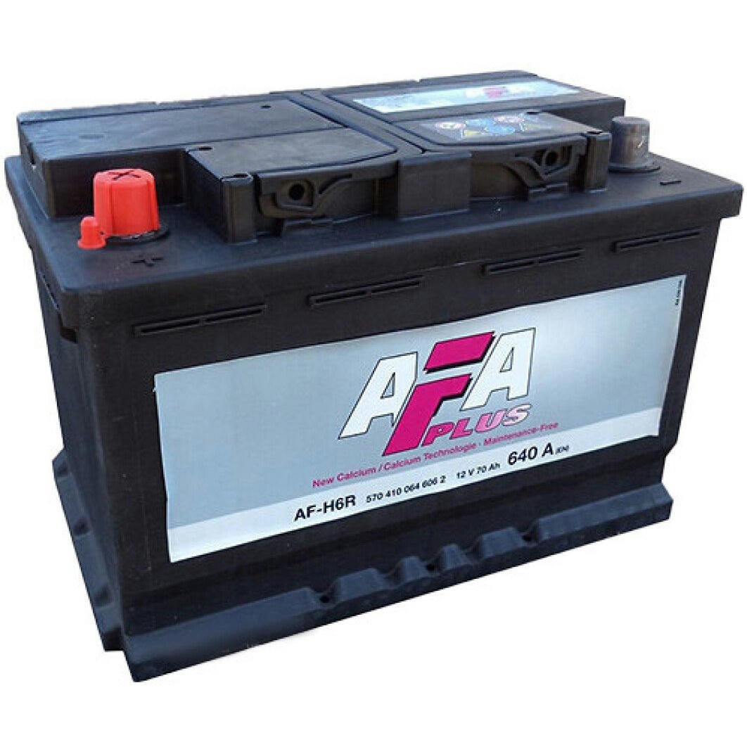Аккумулятор автомобильный AFA 70Ah-12v, L, EN640 (570 410 064) (5237830535) фото 
