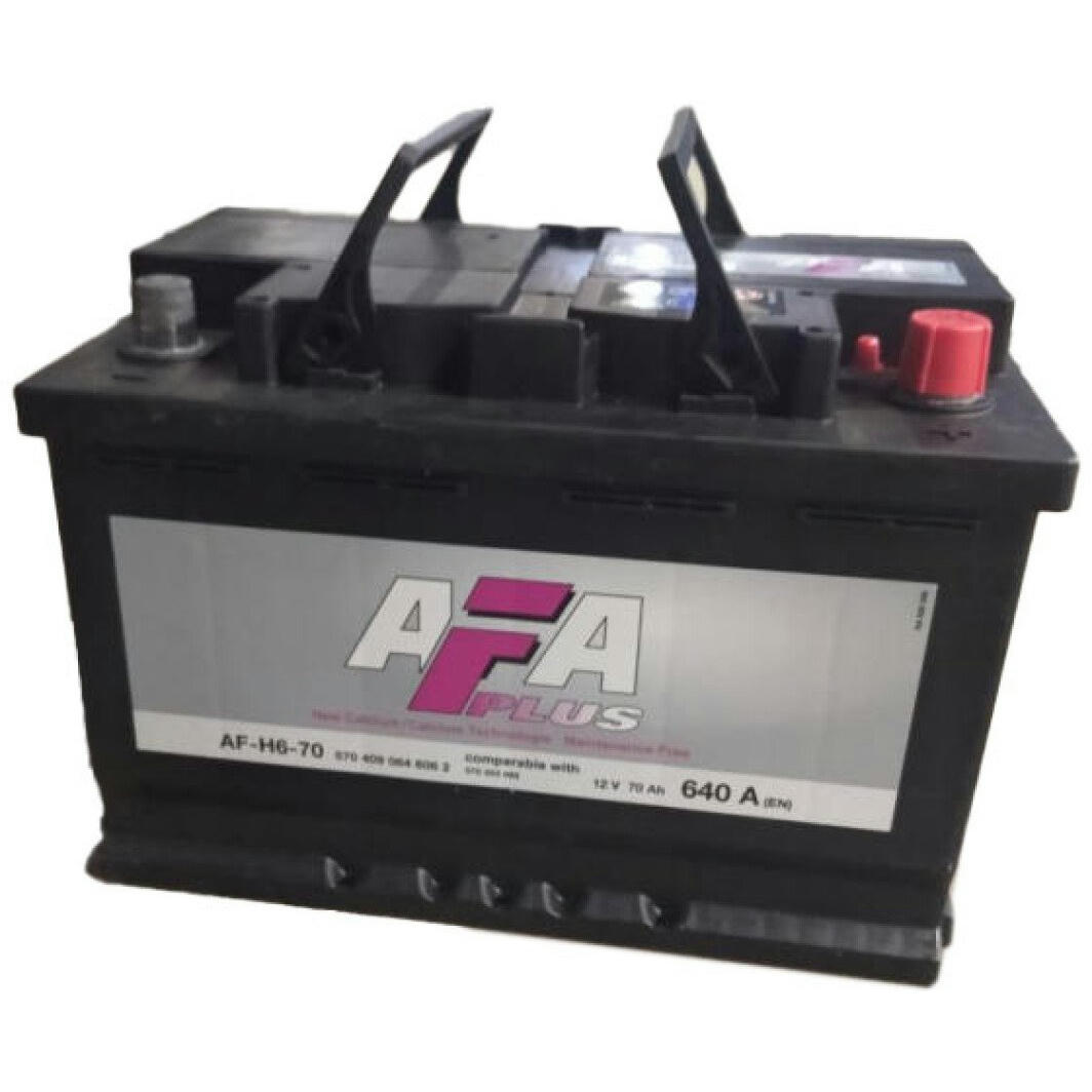 Аккумулятор автомобильный AFA 70Ah-12v, R, EN640 (570 409 064) (5237830534) фото 