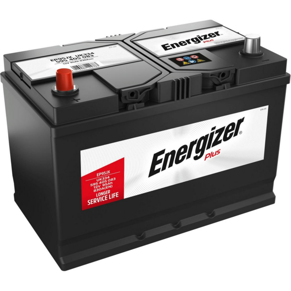 Акція на Аккумулятор автомобильный Energizer Plus 95Ah-12v, L, EN830 (595 405 083) (5237784130) від MOYO