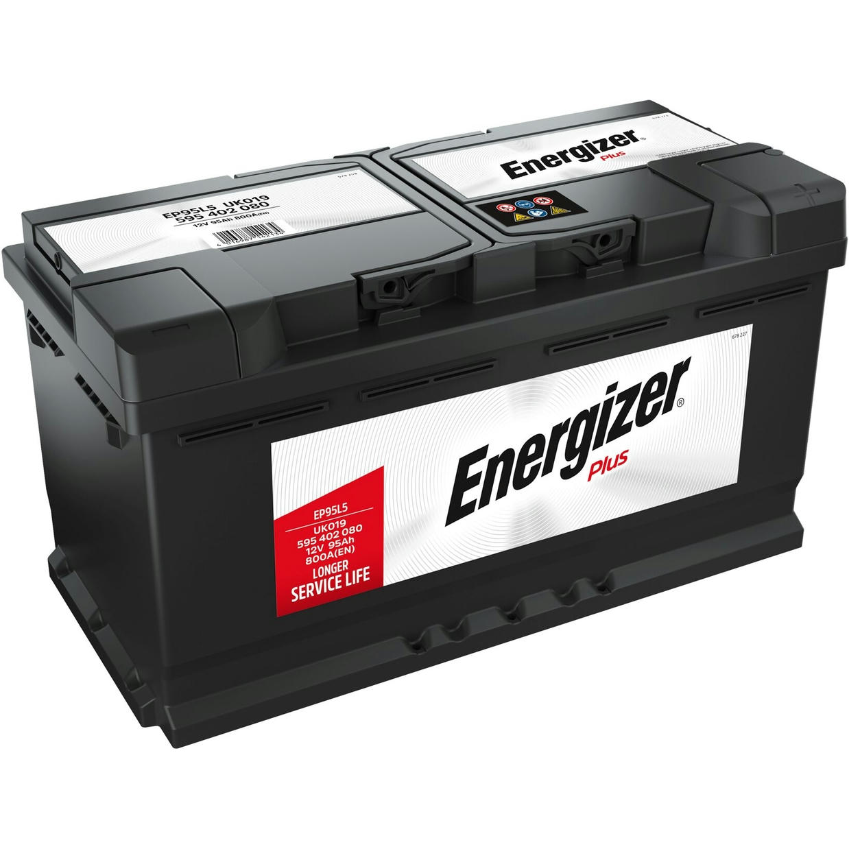 Аккумулятор автомобильный Energizer Plus 95Ah-12v, R, EN800 (595 402 080) (5237784128) фото 