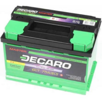 Автомобільний акумулятор Decaro Master 75Ah-12v, R, EN680 (6СТ-75 А3 (0) M) (52371143791)