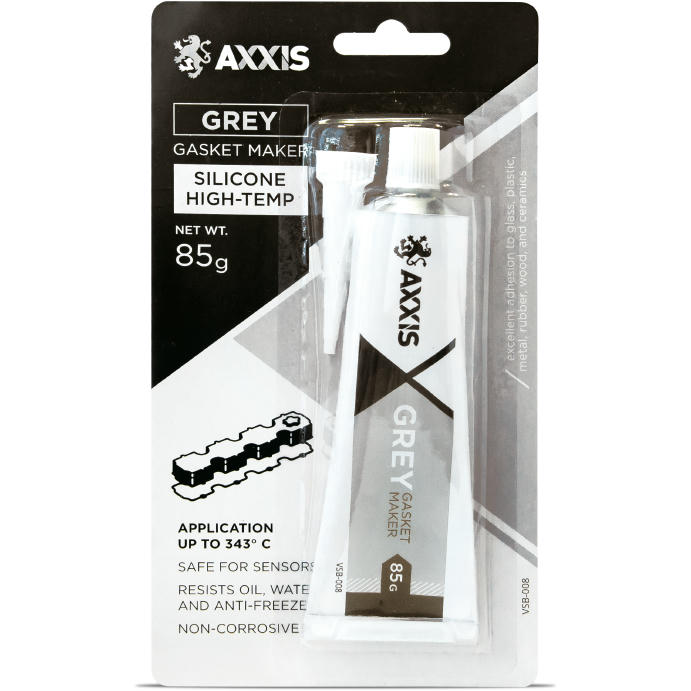 Герметик Axxis для прокладок Серый 85г (VSB-008) (48021007887) фото 