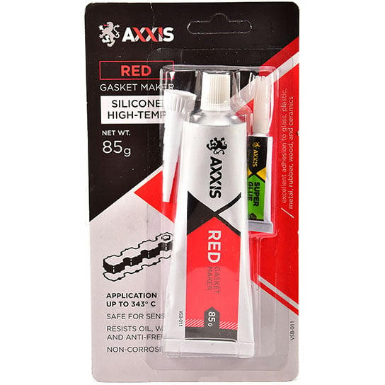 Герметик Axxis для прокладок Червоний 85г (VSB-011) (48021007890)фото