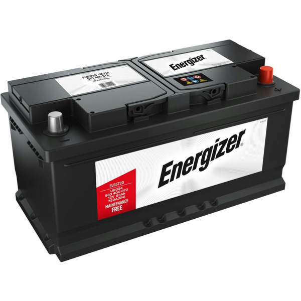 Акція на Аккумулятор автомобильный Energizer 83Ah-12v, R, EN720 (583 400 072) (5237784137) від MOYO