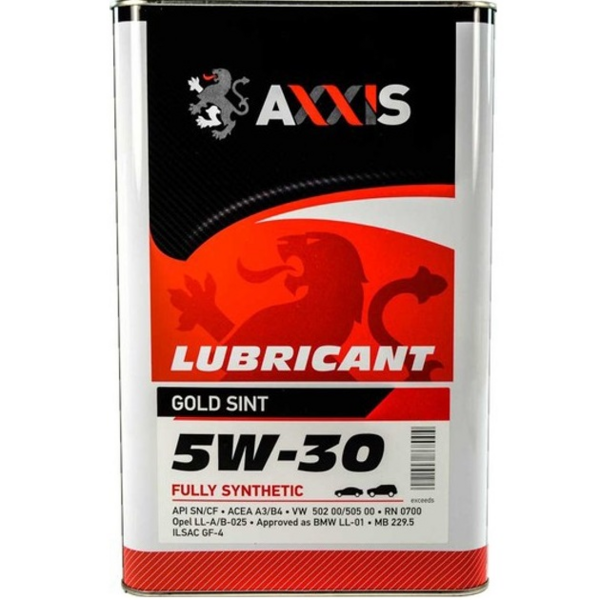 

Масло моторное Axxis Gold Sint 5W-30 10л (AX-2181) (48021308673)