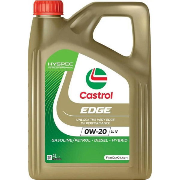 

Масло моторное Castrol Edge LL IV 0W-20 4л (15F612) (41071432547)