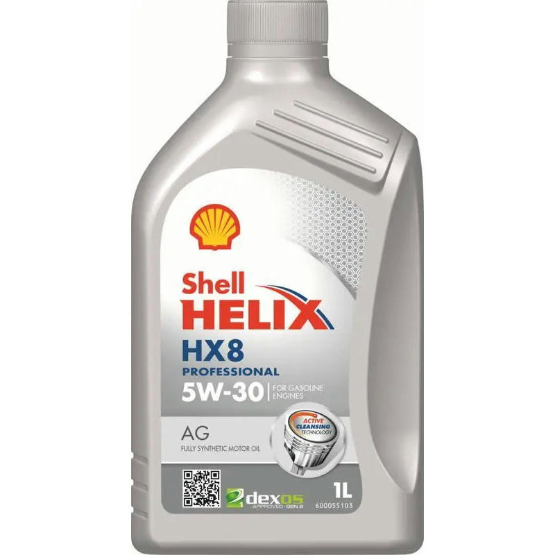Олива моторна Shell Helix HX8 Professional AG 5W-30 1л (550054287) (41071415369)фото1