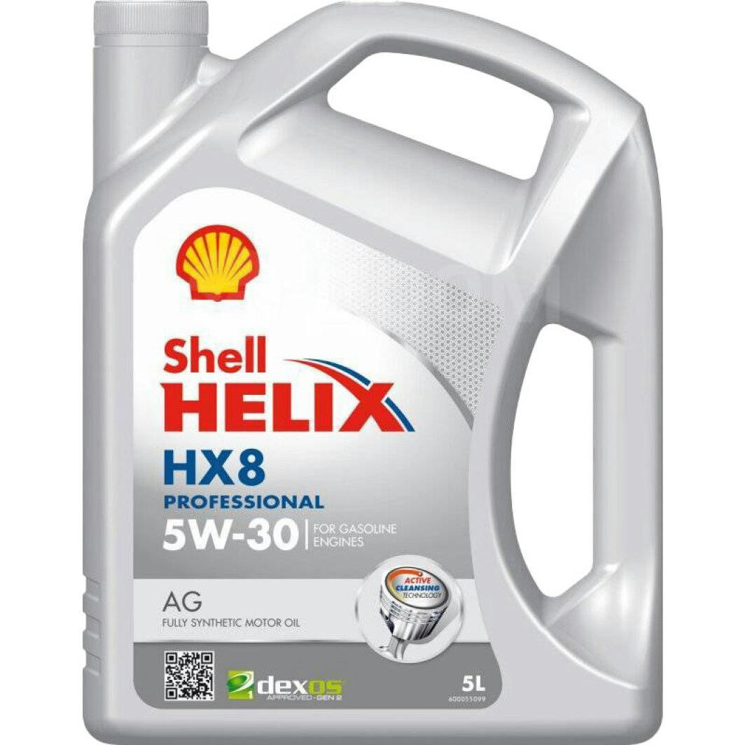 Олива моторна Shell Helix HX8 Professional AG 5W-30 5л (550054289) (41071415370)фото