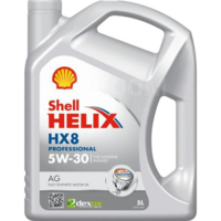 Олива моторна Shell Helix HX8 Professional AG 5W-30 5л (550054289) (41071415370)