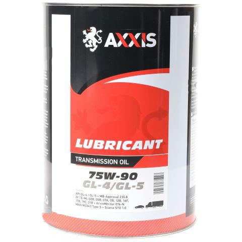 

Масло трансмиссионное Axxis 75W-90 GL-4 / GL-5 20л (AX-2062) (48021043907)
