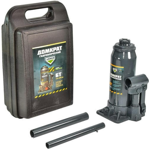 

Домкрат Armer гидравлический 6т 215-400мм (ARM-6PVC) (4905930091)