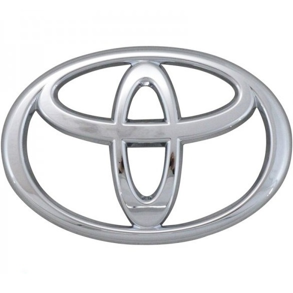 Эмблема Toyota на решетку радиатора Toyota Land Cruiser Prado 02- (7531160150) (6800920724)