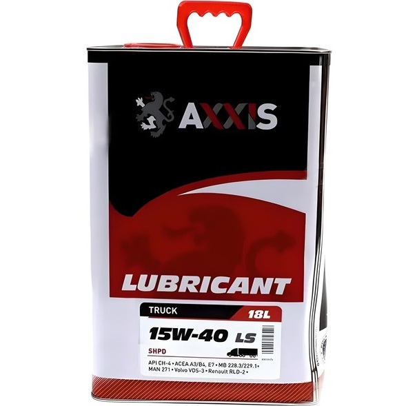 

Масло моторное Axxis Truck 15W-40 LS 18л (AX-2048) (48021043893)