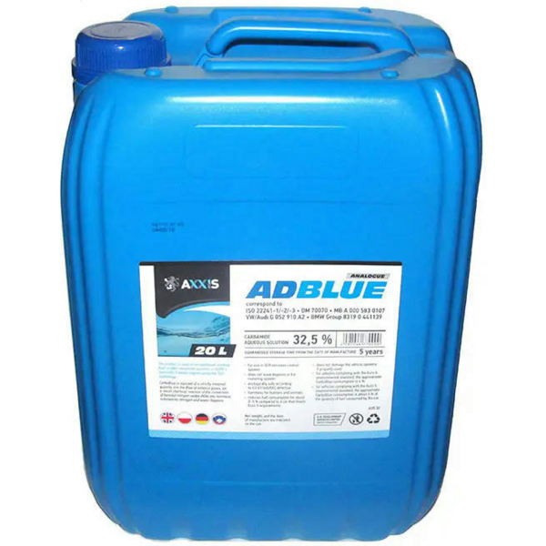 

Жидкость adblue Axxis для системы scr 20 л (501579 AUS 32 AX) (48391046770)