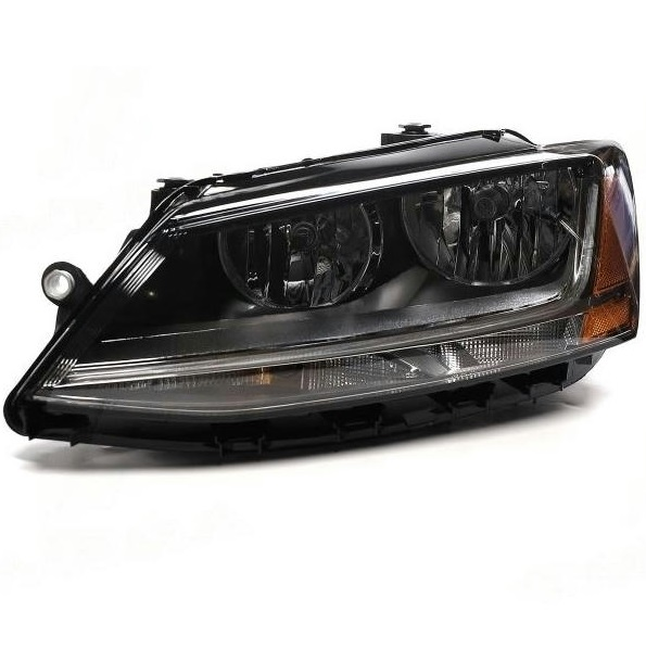 Фара левая TYC LED DRL Volkswagen Jetta 14-18 (20-9990-00-1N) (69371278890) фото 1