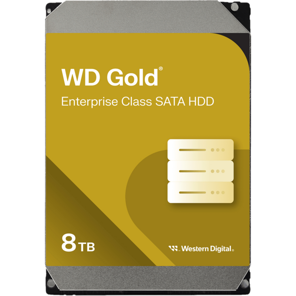 Акція на Жесткий диск WD 8TB 3.5" 7200 256MB SATA Gold (WD8005FRYZ) від MOYO