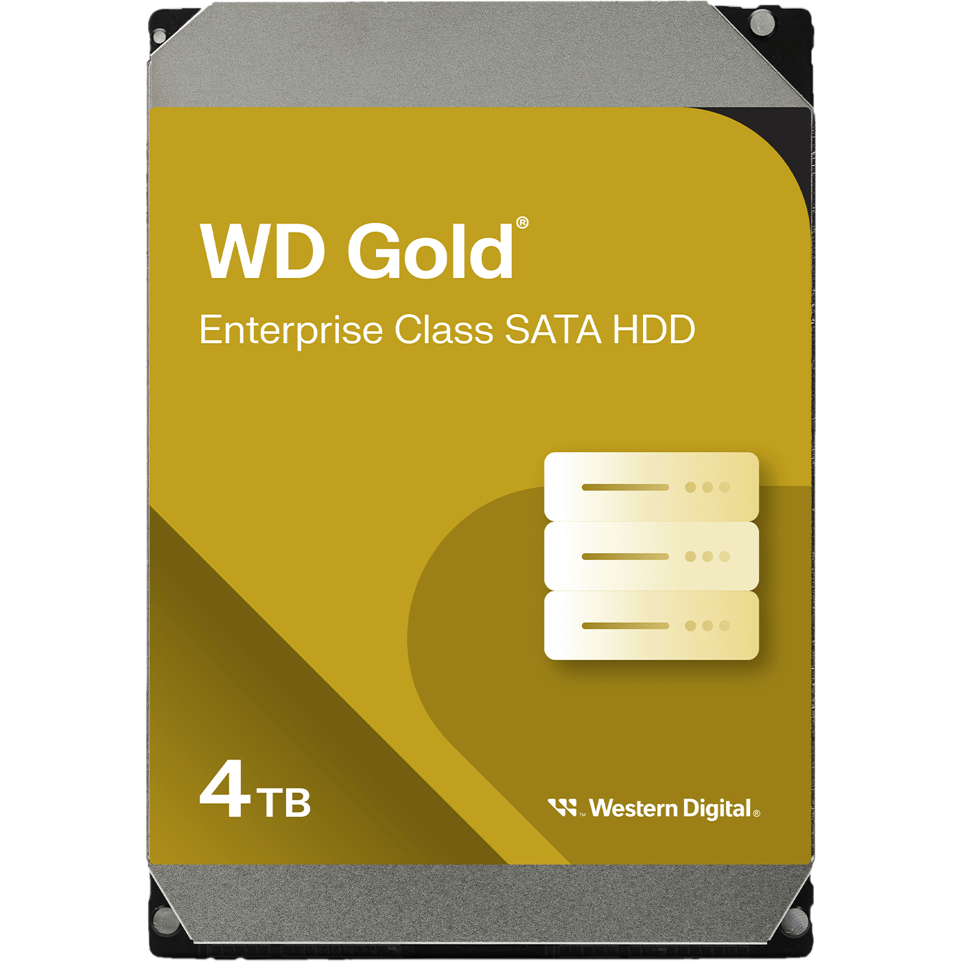 Жесткий диск WD 4TB 3.5&quot; 7200 256MB SATA Gold (WD4004FRYZ) фото 
