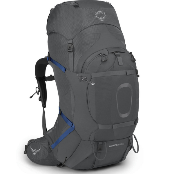 

Рюкзак Osprey Aether Plus 70 eclipse grey S/M серый