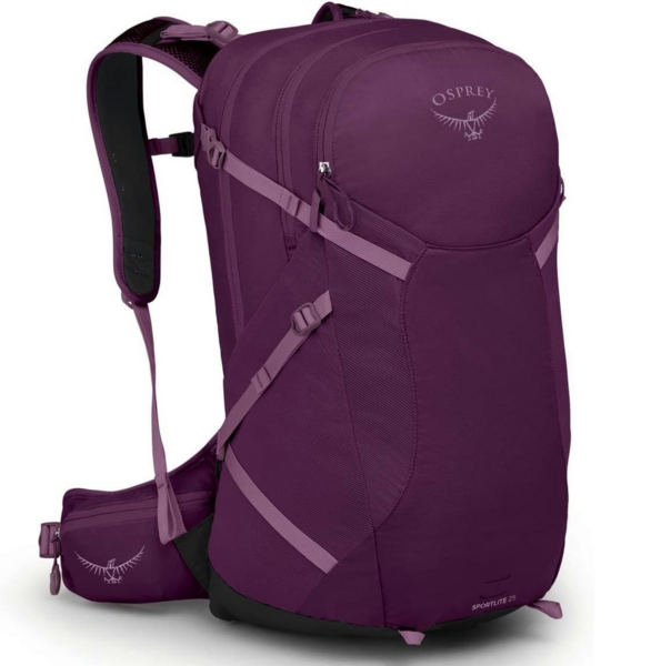 

Рюкзак Osprey Sportlite 25 aubergine purple S/M фиолетовый