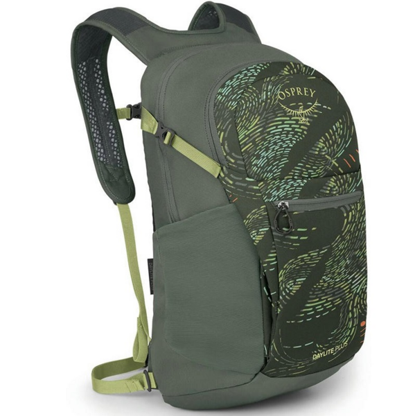 

Рюкзак Osprey Daylite Plus rattan print/rocky brook O/S серый/черный