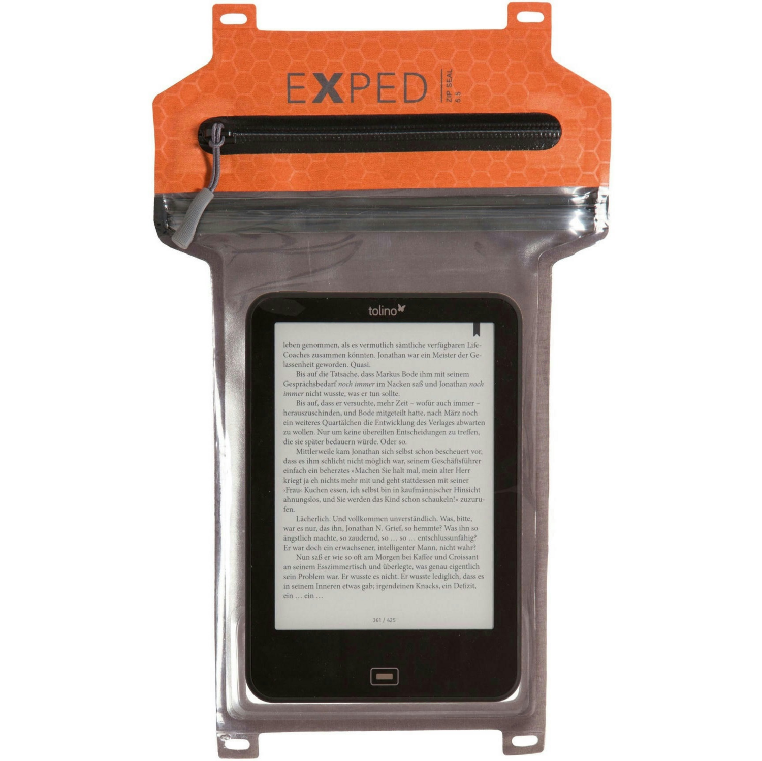 Чехол водозащитный Exped Zxped ZipSeal 5,5 terracotta оранжевый фото 